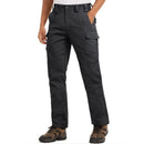 Pantalón de hombre con elástico en los laterales de la cintura, comodidad, ligereza y flexibilidad para los movimientos - negro.