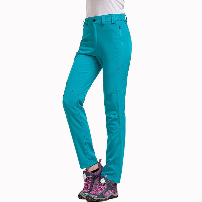 Pantalones de mujer con protección UV+ - Azul.