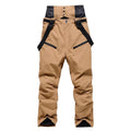 Pantalones de nieve impermeables para hombre, garantiza comodidad y movilidad durante el uso - Caqui