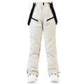 Pantalones de nieve impermeables para hombre, garantiza comodidad y movilidad durante el uso - Beige