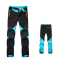 Pantalón térmico ligero y cómodo para mujer, impermeable, cálido y a prueba de viento - Azul