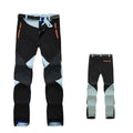 Pantalón térmico ligero y cómodo para mujer, impermeable, cálido y a prueba de viento - Azul claro