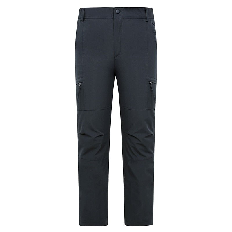 Pantalón de hombre 2 en 1, con forro térmico desmontable - verde
