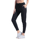 Pantalones de mujer súper confort.
Modelo con tira al tobillo acanalada - Negro.
