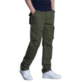 Calça masculina cargo, alta resistência, durabilidade - Verde.