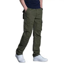 Calça masculina cargo, alta resistência, durabilidade - Verde.