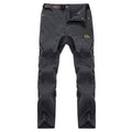 Pantalón elástico, secado rápido, negro.