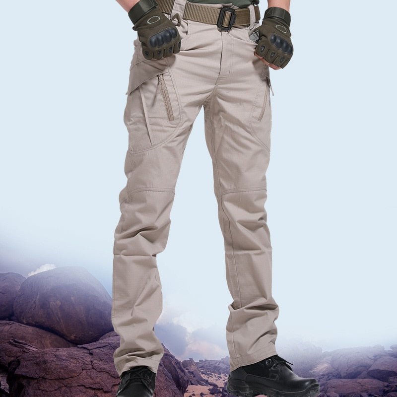 Pantalones impermeables con alta resistencia, durabilidad - caqui