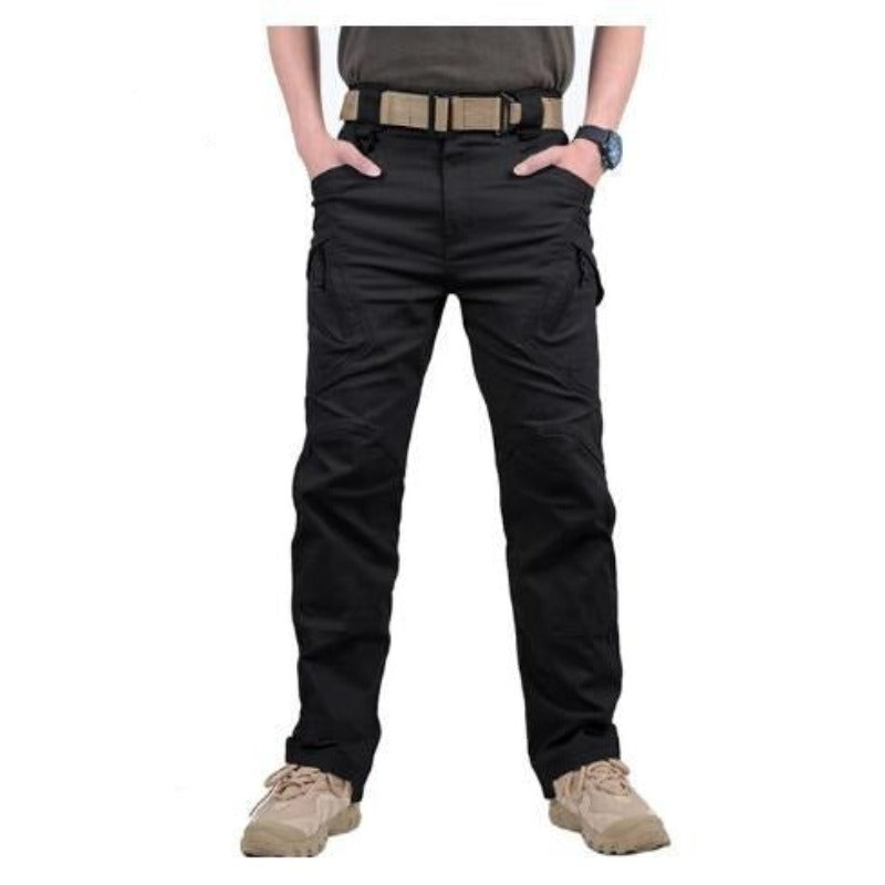 Pantalones impermeables con alta resistencia, durabilidad - negro