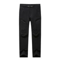 Pantalón de mujer de secado rápido, con protección solar UV, ligero y cómodo - negro.