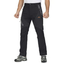 Pantalón deportivo térmico e impermeable para hombre - negro.