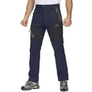 Pantalón deportivo térmico e impermeable para hombre - azul marino.