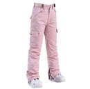 Pantalones de esquí para mujer - rosa