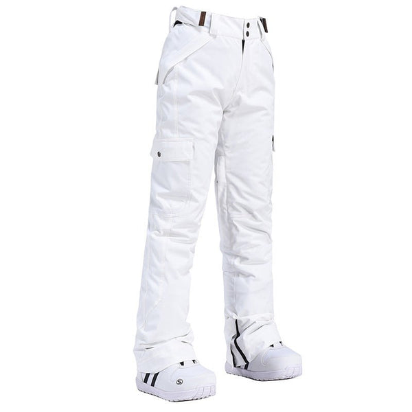 Pantalones de esquí para mujer - Hielo blanco