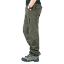 Pantalones cargo para hombre - Verde