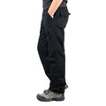 Pantalones cargo para hombre - negro