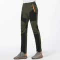 Los pantalones de hombre son de tela ligera, transpirable y resistente al desgaste - verde/negro