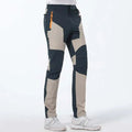 Los pantalones de hombre son de tela ligera, transpirable y resistente al desgaste - azul/caqui