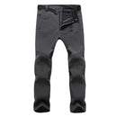 Pantalones térmicos para hombre - gris