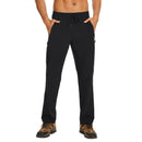 Pantalones deportiva para hombre,
ligero, elástico y de secado rápido - negro