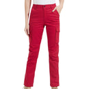 Pantalones cargo de mujer - Rojo