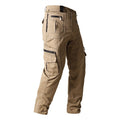 Pantalones cargo para hombre - caqui