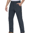 Pantalones térmicos para hombre,
impermeable e a prueba de viento -  cinza