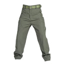 antalón de hombre con elástico en los laterales de la cintura - verde