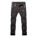 Pantalones casuales ligeros y de secado rápido para hombre - Negro