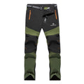 Pantalones casuales ligeros y de secado rápido para hombre - verde