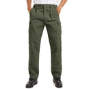 Pantalones de hombre con cintura elástica en los laterales,
Durable, resistente al viento y al agua - verde