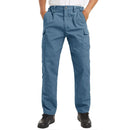 Pantalones de hombre con cintura elástica en los laterales,
Durable, resistente al viento y al agua - azul claro 