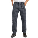 Pantalones de hombre con cintura elástica en los laterales,
Durable, resistente al viento y al agua - gris