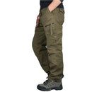 Pantalones cargo para hombre - marrón