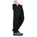 Pantalones cargo para hombre  - negro