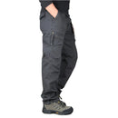 Pantalones cargo para hombre - gris