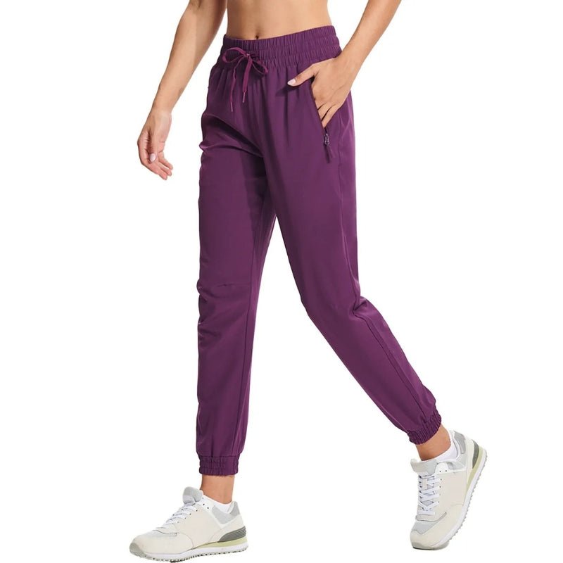 Pantalón Deportivo Mujer, Secado Rápido, Ligero y Cómodo - Lila