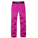 Pantalón bermuda para mujer, con protección UPF - Rosa