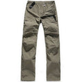 Pantalones bermudas de mujer, impermeable - caqui