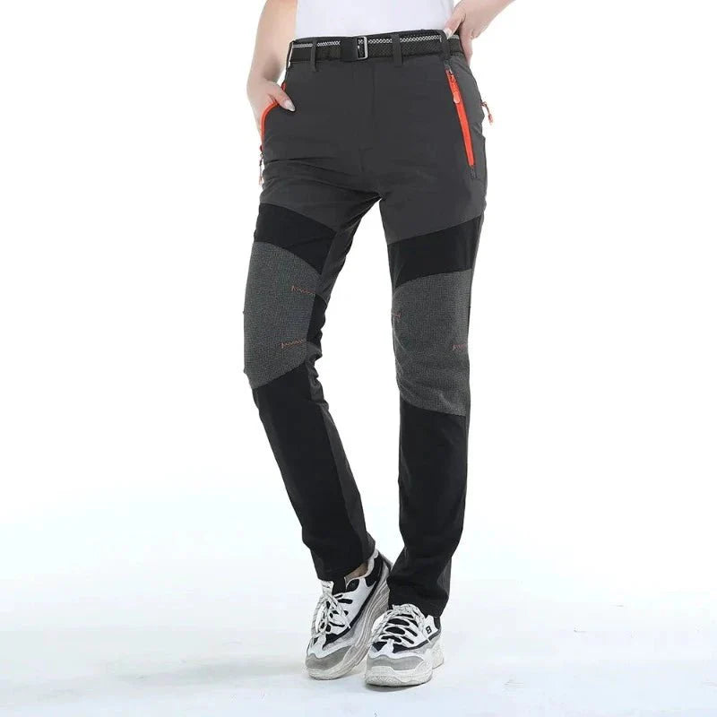 Pantalones cómodos para mujer - gris