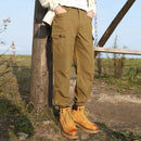 Pantalón jogger para hombre, tejido repelente al agua - marrón