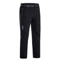 Pantalones de mujer con cintura elástica, resistente al viento y transpirable; secado rápido - Negro