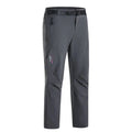 Pantalones de mujer con cintura elástica, resistente al viento y transpirable; secado rápido - Gris