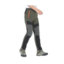 Los pantalones de hombre son de tela ligera, transpirable y resistente al desgaste - verde.