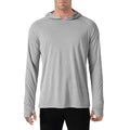 Camiseta Masculina Manga Longa Com Capuz e Proteção UV 50+ - Mundo Montanha
