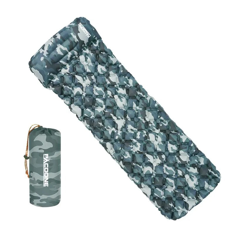 Colchón inflable con almohada