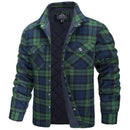 Chaqueta Dalon de uso diario moderna y elegante para hombre verde