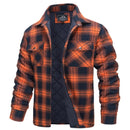 Chaqueta Dalon de uso diario moderna y elegante para hombre naranja