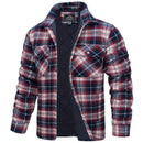 Chaqueta Dalon de uso diario moderna y elegante para hombre roja