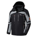 Chaqueta Ellius térmica acolchada e impermeable para hombre negra